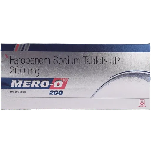 mero o 200mg tablet 6's
